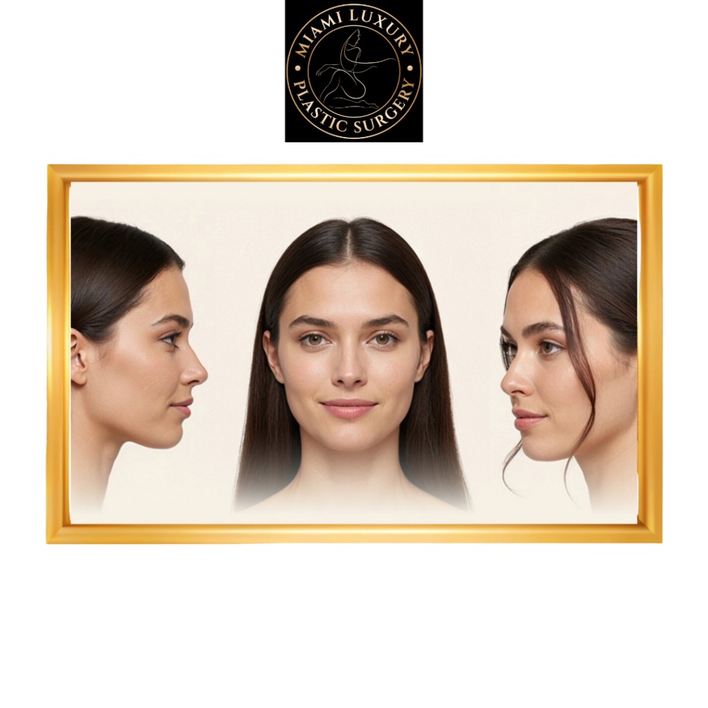 Patient consulting with a plastic surgeon at Miami Luxury Plastic Surgery
